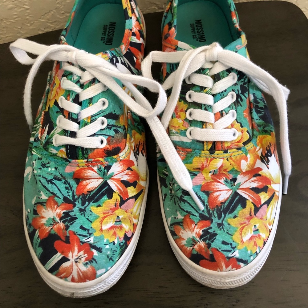 Mossimo Supply Floral Sneakers